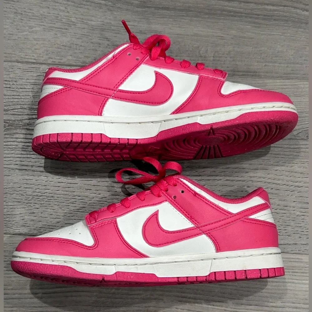 ❥𝗡𝗜𝗞𝗘: Big Kid’s Low Dunk Sneakers - Picture 11 of 15